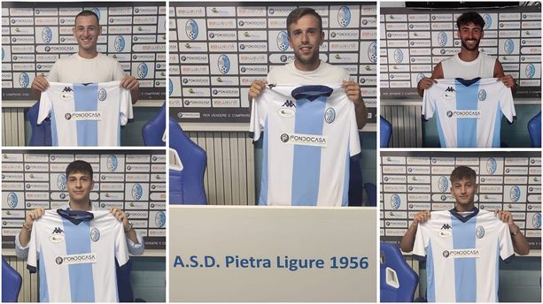 Calciomercato, Pietra Ligure, Novità in ogni reparto con Tona, Gasco, Di Mari e Franco. Confermato Lorenzo Insolito Calciomercato, Pietra Ligure, Novità in ogni reparto con Tona, Gasco, Di Mari e Franco. Confermato Lorenzo Insolito