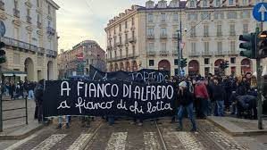 &quot;Fuori Cospito dal 41 bis&quot;: gli anarchici colpiscono in collina