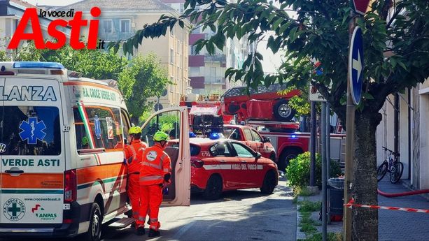 Grave incendio in un alloggio di corso Matteotti Grave incendio in un alloggio di corso Matteotti