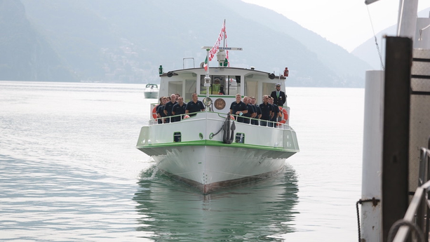 In Ticino naviga il primo battello elettrico