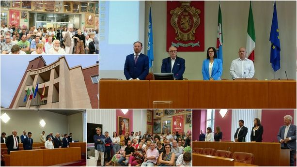 Prime scaramucce in consiglio comunale a Ventimiglia tra maggioranza e opposizione (Foto e video)