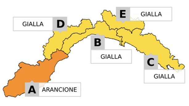 Allerta arancione sulla nostra provincia: in arrivo forti piogge e temporali, neve sopra i 1.200 metri Allerta arancione sulla nostra provincia: in arrivo forti piogge e temporali, neve sopra i 1.200 metri