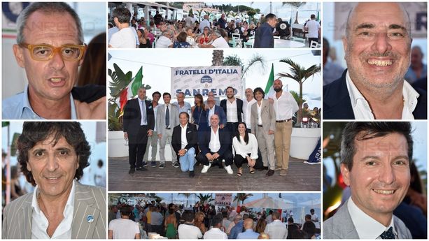 Fratelli d'Italia comincia la campagna elettorale per le politiche del 25 settembre da Sanremo (Foto e Video) Fratelli d'Italia comincia la campagna elettorale per le politiche del 25 settembre da Sanremo (Foto e Video)