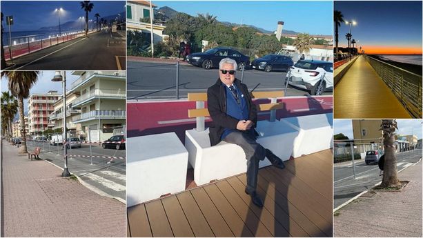 Pista ciclopedonale a sbalzo a Ventimiglia, pronto il cantiere. Scullino: "Opera pubblica importante per l’immagine turistica della città” (Foto) Pista ciclopedonale a sbalzo a Ventimiglia, pronto il cantiere. Scullino: "Opera pubblica importante per l’immagine turistica della città” (Foto)