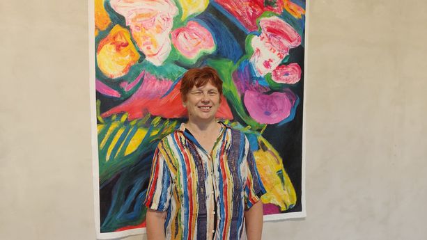 A Borgomaro la personale di Laura Bianco di San Secondo: &quot;Il colore dà luce all'oscurità dell'Universo&quot; (video)