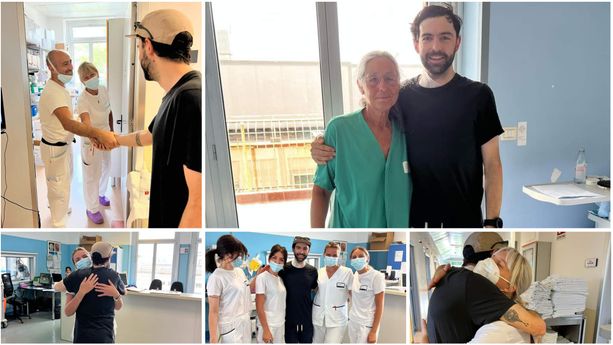 Il biker Iago Garay lascia Santa Corona: "Questo ospedale e i loro operatori rimarranno per sempre nel mio cuore" Il biker Iago Garay lascia Santa Corona: "Questo ospedale e i loro operatori rimarranno per sempre nel mio cuore"