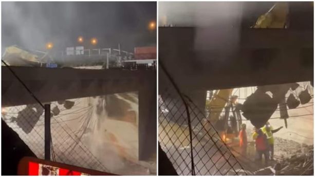 Varazze, demolito il cavalcavia della Vignetta sull'A10: domani il posizionamento del ponte sostitutivo Varazze, demolito il cavalcavia della Vignetta sull'A10: domani il posizionamento del ponte sostitutivo