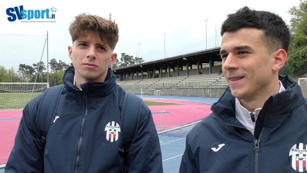 Calcio, Savona in Promozione. Il tempo impreziosisce la soddisfazione di Bova e Fancellu: "Finalmente abbiamo raggiunto il nostro obiettivo" (VIDEO) Calcio, Savona in Promozione. Il tempo impreziosisce la soddisfazione di Bova e Fancellu: "Finalmente abbiamo raggiunto il nostro obiettivo" (VIDEO)