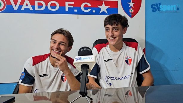 Calcio, Vado. Emozione da debutto per Leroy Cecchinato e Danilo Piazza: "Una bella soddisfazione in una giornata positiva per la squadra" (VIDEO) Calcio, Vado. Emozione da debutto per Leroy Cecchinato e Danilo Piazza: "Una bella soddisfazione in una giornata positiva per la squadra" (VIDEO)