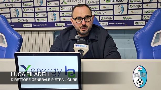 Calcio, Pietra Ligure. Filadelli conferma: "La squadra ha switchato, con la seconda finale consecutiva siamo nell'elite del calcio ligure" (VIDEO)
