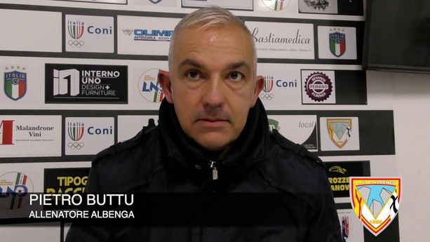 Calcio, Albenga. Buttu suona la campana dopo il 3-0 al Rapallo: "Sogno incontestabile, dispiaciuto da alcuni malumori all'interno dell'ambiente" (VIDEO) Calcio, Albenga. Buttu suona la campana dopo il 3-0 al Rapallo: "Sogno incontestabile, dispiaciuto da alcuni malumori all'interno dell'ambiente" (VIDEO)