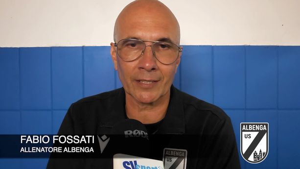 Calcio, Albenga. Fossati ha un aggettivo per i bianconeri: &quot;Belli! Non era facile fermare l'Alcione, cuore e intensità non dovranno mai mancare&quot; (VIDEO)