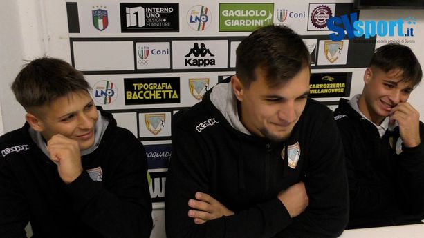 Calcio, Albenga. Che parterre nel post partita. I gemelli Graziani e Radu Mitu tra consapevolezza e piedi a terra (VIDEO) Calcio, Albenga. Che parterre nel post partita. I gemelli Graziani e Radu Mitu tra consapevolezza e piedi a terra (VIDEO)