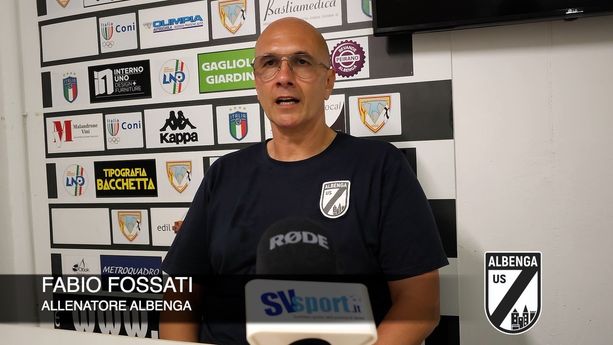 Calcio, Albenga. Fossati torna a promuovere i bianconeri: &quot;I pulcini han messo l'elmetto, siamo usciti dal buco nero di Asti&quot; (VIDEO)