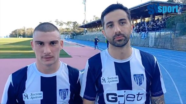 Calcio, Città di Savona. Romano e Barone mattatori contro l'Olimpic: &quot;Pubblico top e possiamo ancora crescere&quot; (VIDEO)