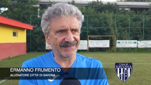 Calcio, Città di Savona. Vittoria all'esordio in Coppa per i biancoblu. Frumento: "Cresciamo e lottiamo. Per il campionato saremo pronti" (VIDEO) Calcio, Città di Savona. Vittoria all'esordio in Coppa per i biancoblu. Frumento: "Cresciamo e lottiamo. Per il campionato saremo pronti" (VIDEO)