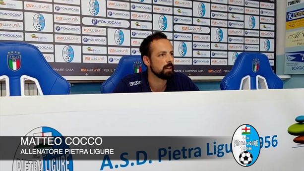Calcio, Pietra Ligure. Cocco tiene la barra dritta: "Impossibile non soffrire in inferiorità numerica, ma la semina porta sempre un raccolto" (VIDEO) Calcio, Pietra Ligure. Cocco tiene la barra dritta: "Impossibile non soffrire in inferiorità numerica, ma la semina porta sempre un raccolto" (VIDEO)