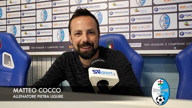Calcio, Pietra Ligure ai playoff. Mister Cocco: "L'abbiamo fatta grossa! Ora avanti rimanendo noi stessi" (VIDEO) Calcio, Pietra Ligure ai playoff. Mister Cocco: "L'abbiamo fatta grossa! Ora avanti rimanendo noi stessi" (VIDEO)