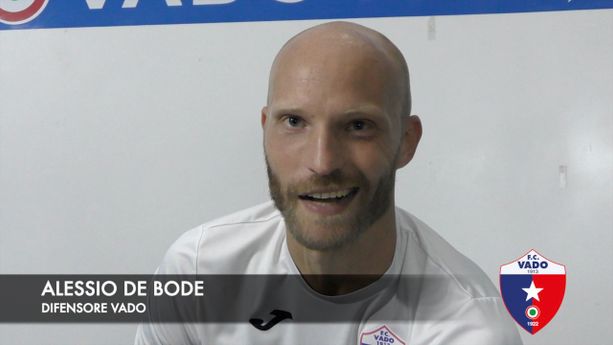Calcio, Vado. Il "dottor" De Bode analizza i rossoblu: "Col Chieri abbiamo ritrovato l'anima persa a Castellanza. Bane? Un piacere giocare con lui" (VIDEO) Calcio, Vado. Il "dottor" De Bode analizza i rossoblu: "Col Chieri abbiamo ritrovato l'anima persa a Castellanza. Bane? Un piacere giocare con lui" (VIDEO)
