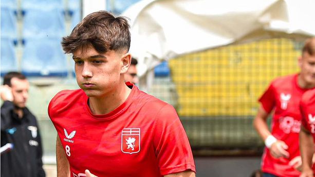 Un martedì da Serie A per Riccardo Arboscello: il bergeggino all'Olimpico di Roma col Genoa di Gilardino