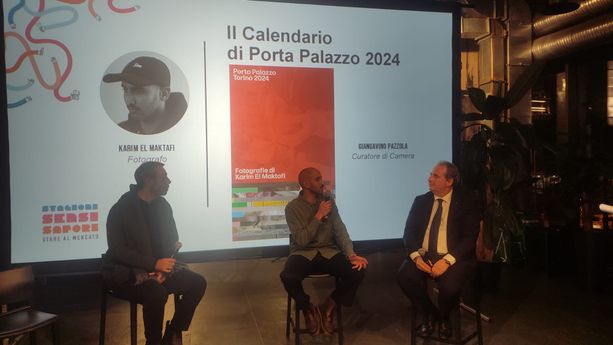 Karim El Maktafi firma il calendario di Porta Palazzo 2024: "Diamo volto all'anima del mercato più grande d'Europa" Karim El Maktafi firma il calendario di Porta Palazzo 2024: "Diamo volto all'anima del mercato più grande d'Europa"