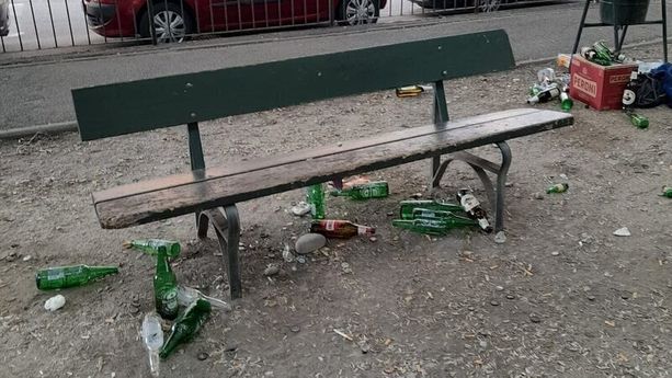 Dopo mesi di buio torna la luce nei giardini di corso Taranto