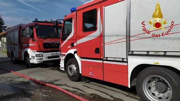 Incendio in una palazzina a Collegno, morta una donna anziana Incendio in una palazzina a Collegno, morta una donna anziana