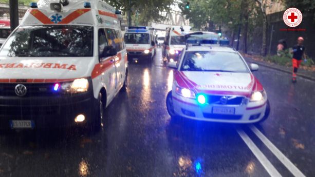 Scontro tra auto a Somma: soccorsi in codice rosso. Tre le persone coinvolte