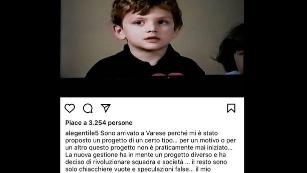 L'OPINIONE - Venenum in cauda: Gentile e l'inutile puntura (purtroppo una conferma) L'OPINIONE - Venenum in cauda: Gentile e l'inutile puntura (purtroppo una conferma)