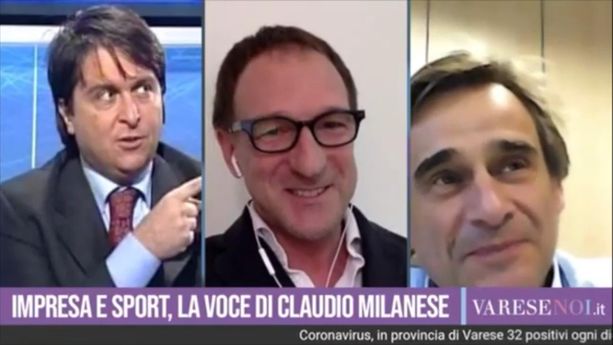 VIDEO. Romaniello chiama in diretta il patron Milanese: «Abbiamo dei sogni da realizzare assieme»