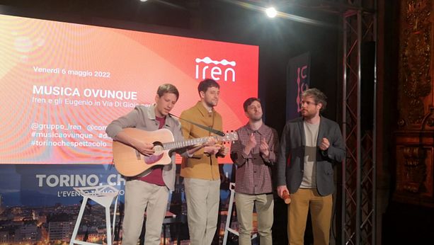 Eurovision, la musica si prende le strade e piazze di Torino con gli Eugenio in Via Di Gioia Eurovision, la musica si prende le strade e piazze di Torino con gli Eugenio in Via Di Gioia