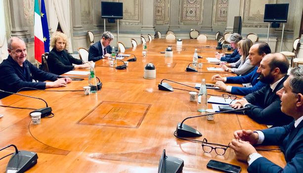 Il presidente Alberto Cirio oggi a Roma per incontrare il nuovo Governo