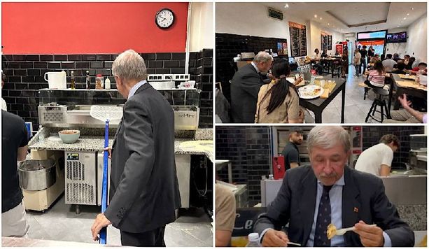 Borzoli, la “pizza presidenziale” porta Bucci tra i residenti: una cena per confrontarsi sui problemi del quartiere
