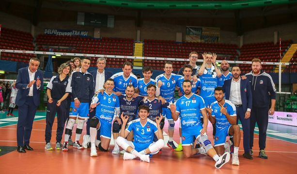 Volley maschile A3 - Cuneo si impone in rimonta contro Brugherio, Cortellazzi: "Vittoria di squadra"