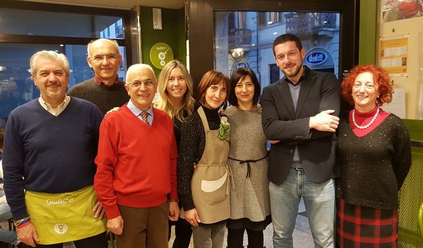 Laura Carè ha inaugurato la sua mostra al Caffè Firenze