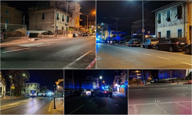 Bordighera, è morto il pedone investito da una moto sull'Aurelia (Foto) Bordighera, è morto il pedone investito da una moto sull'Aurelia (Foto)