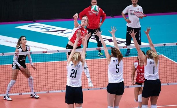 Volley femminile A1, le partite in programma: Cuneo sul campo della Lardini Filottrano