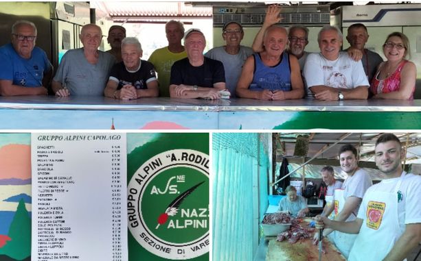 Pentoloni fumanti e griglie accese: per 10 giorni i varesini sono tutti "alpini". Che la festa di Capolago abbia inizio Pentoloni fumanti e griglie accese: per 10 giorni i varesini sono tutti "alpini". Che la festa di Capolago abbia inizio