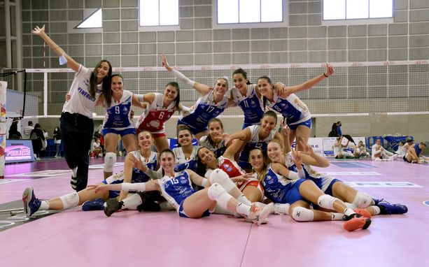 Volley A2/F: l’Eurospin Ford Sara Pinerolo lotta e parte con un 3 a 0 [FOTO]