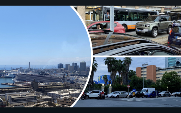 Emergenza inquinamento, Genova nella morsa dei fumi delle navi e del traffico automobilistico Emergenza inquinamento, Genova nella morsa dei fumi delle navi e del traffico automobilistico