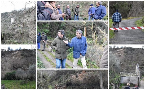 Frana tra Montalto e Badalucco: oggi il sopralluogo con il geologo, ci vorrà tempo per rimuovere i detriti (Foto e Video) Frana tra Montalto e Badalucco: oggi il sopralluogo con il geologo, ci vorrà tempo per rimuovere i detriti (Foto e Video)