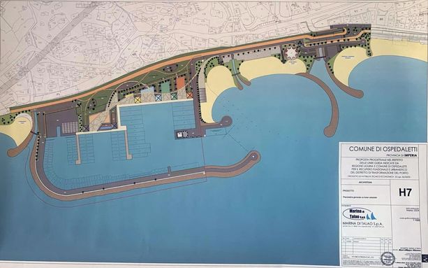 Ospedaletti: presentato questa mattina dalla 'Marina di Talao' in Comune il progetto del futuro porto Ospedaletti: presentato questa mattina dalla 'Marina di Talao' in Comune il progetto del futuro porto