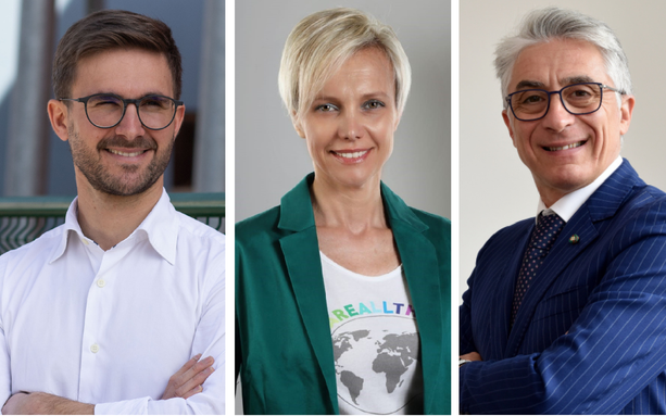 In casa Farinetti il primo confronto fra i tre candidati a sindaco sotto le torri di Alba In casa Farinetti il primo confronto fra i tre candidati a sindaco sotto le torri di Alba