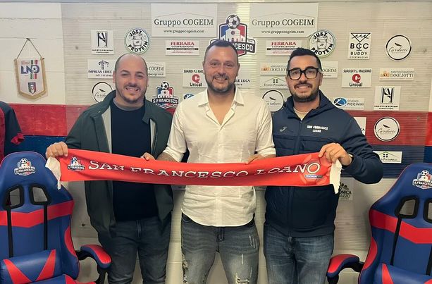 Calcio, San Francesco Loano. Ora c'è anche l'ufficialità: Davide Brignoli è il nuovo allenatore Calcio, San Francesco Loano. Ora c'è anche l'ufficialità: Davide Brignoli è il nuovo allenatore