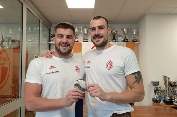 Rari Nantes Savona. Bruni e Nicosia tornano alla Zanelli da vicecampioni del mondo: "Ora pronti per un grande finale di stagione"