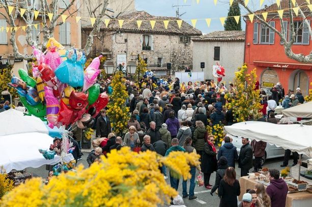 Domani Biot festeggia la mimosa