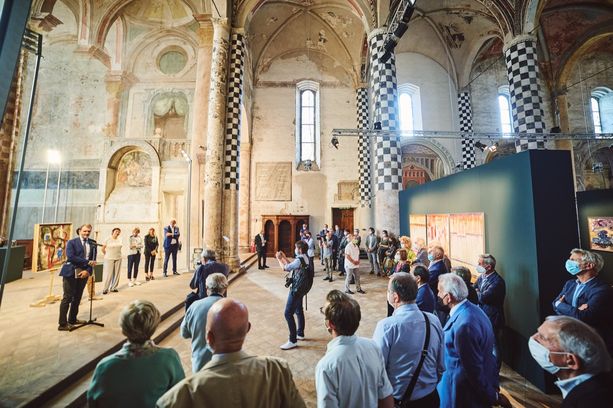 Alba omaggia l’arte di Piero Simondo, protagonista delle avanguardie del Novecento [FOTO E VIDEO]