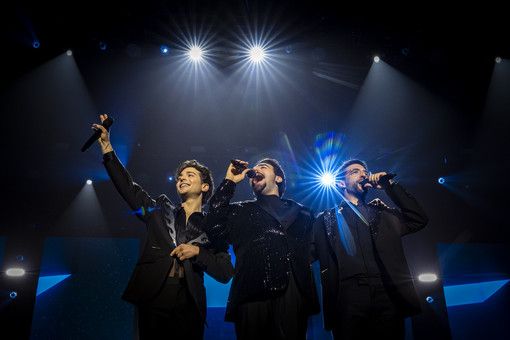 Il Volo atterra a Mantova dov'è atteso a Palazzo Te dopo i successi del tour americano