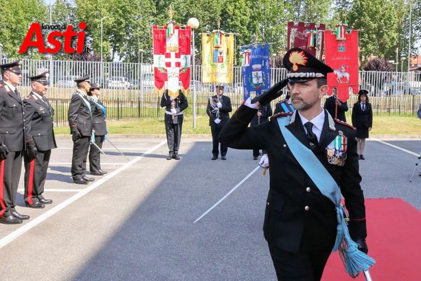 Anche ad Asti l'Arma dei Carabinieri festeggia il suo 210° anniversario:" Militarità, competenza, coraggio e umiltà sono i cardini su cui si fonda il nostro operato" [FOTO]