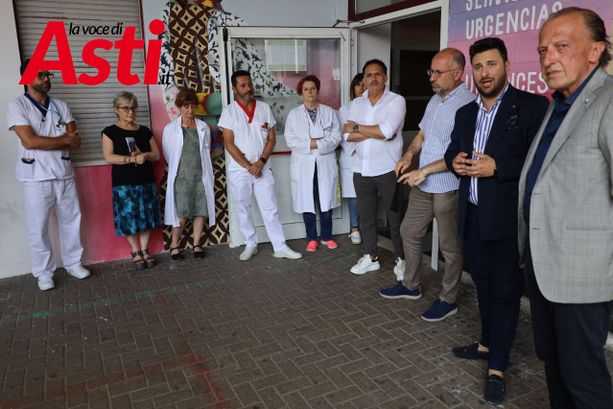 Riboldi in visita al Pronto Soccorso del Massaia: &quot;Non lasceremo mai più soli i nostri Sanitari&quot; [GALLERIA FOTOGRAFICA]